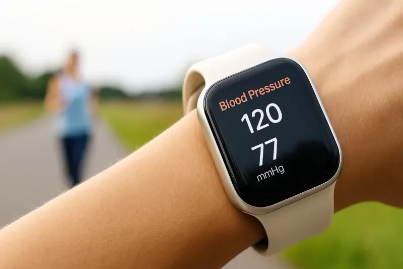 Nut van opsporing van hypertensie met een smartwatch